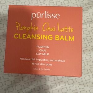 Purlisse Pumpkin Chai Cleansing Balm - Orange